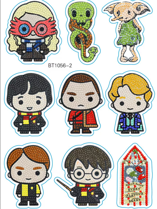 Harry Potter Diamond Sticker Book Refill Stickers