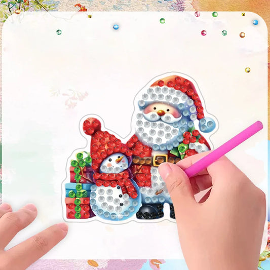 🎄Christmas Diamond Painting Fridge Magnet(6PCS)