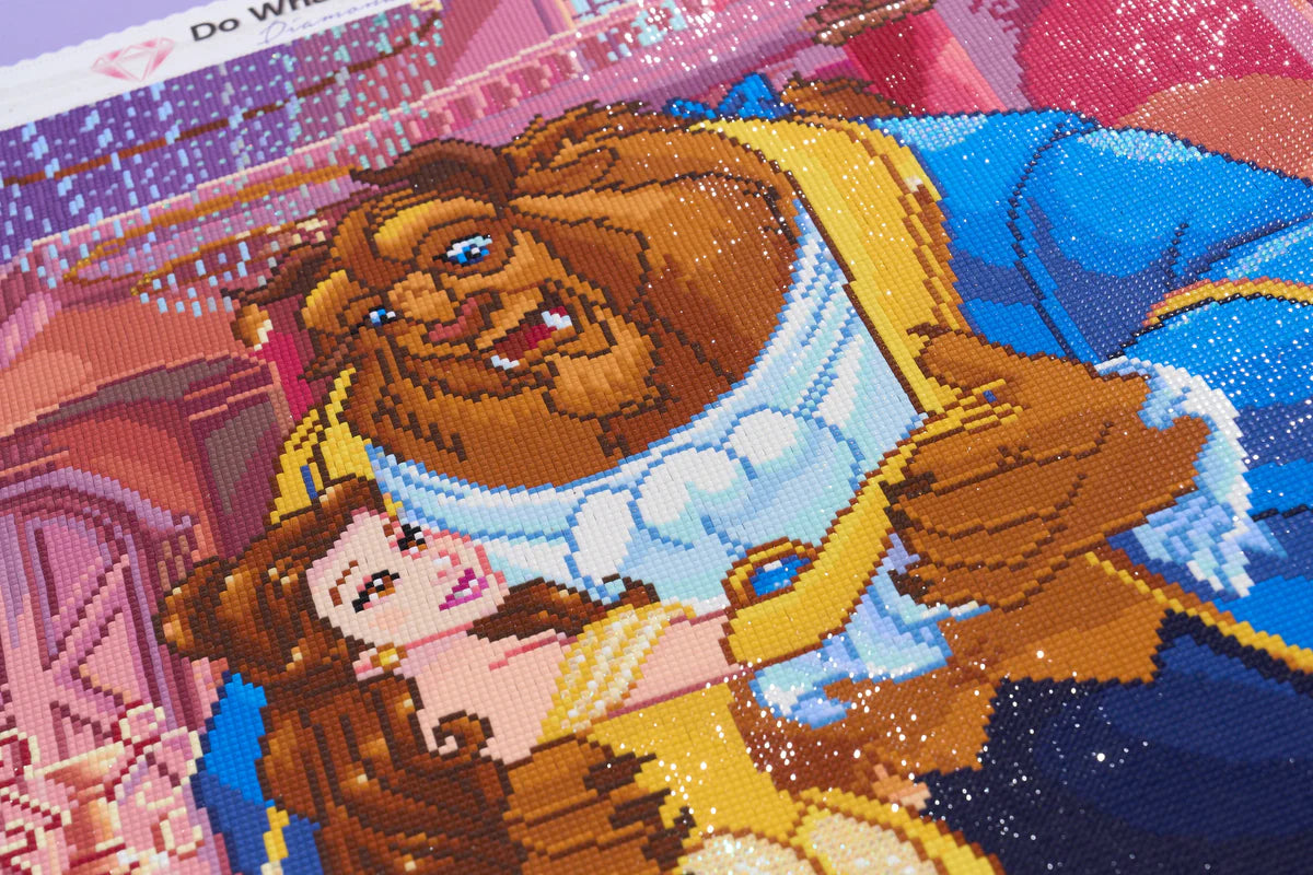 Beauty and the Beast Diamond Painting Kit 💛✨
