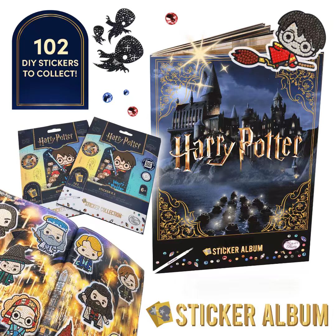 Harry Potter Diamond Painting Sticker Album