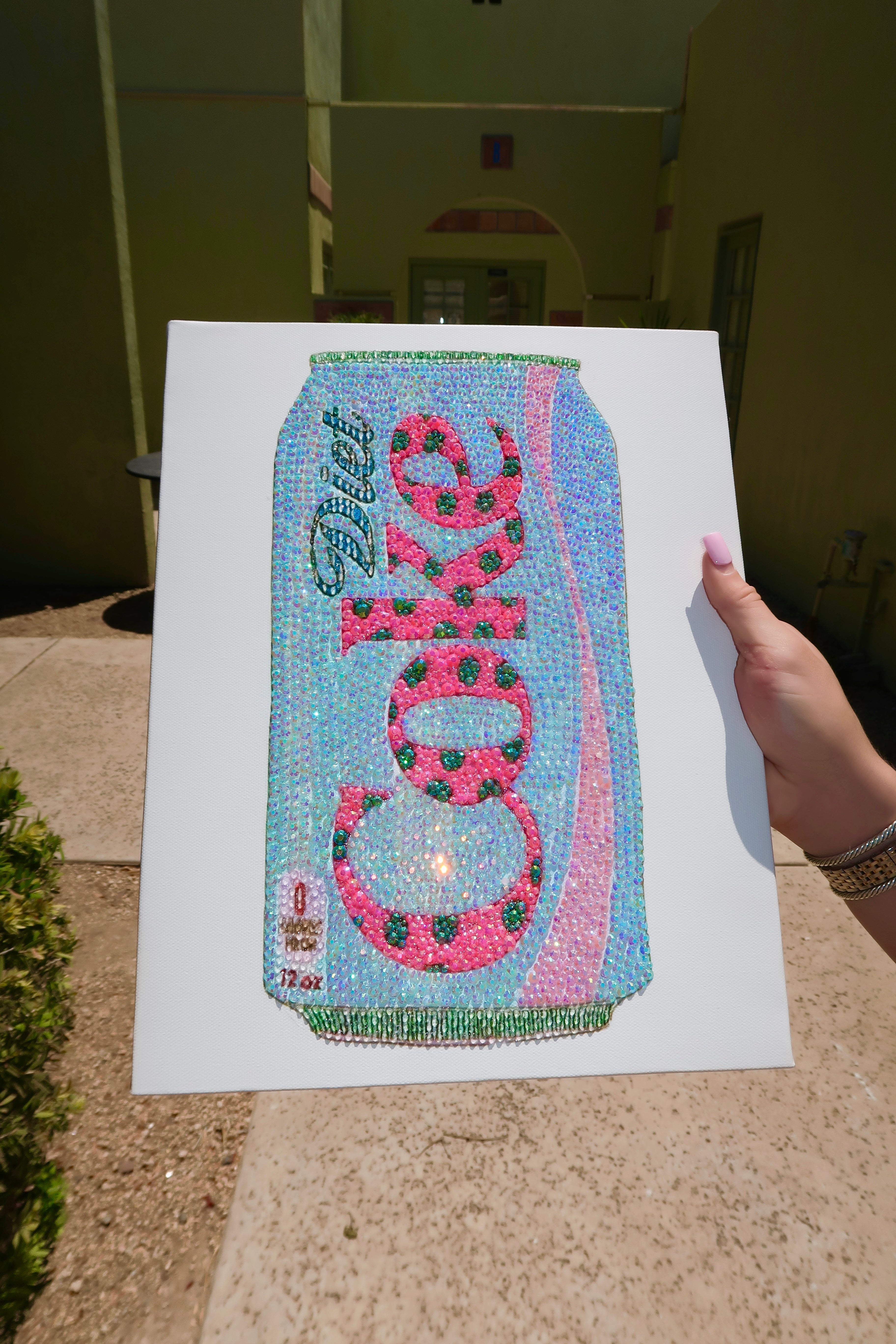 Cola Diamond Painting Kit – DIY Full Drill Diamond Art Canvas