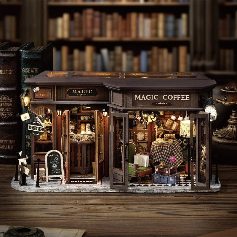 Magic Coffee Shop DIY Miniature Kit