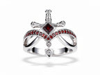 👑 A Ring That Tells Your Story-Wizard House Ring Collection
