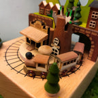 Wooden Music Box – Country Series Fairy Tale Town Melody Box