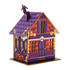 Pumpkin Glow Manor | DIY Halloween Diamond Art House Kit