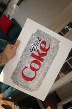 Cola Diamond Painting Kit – DIY Full Drill Diamond Art Canvas