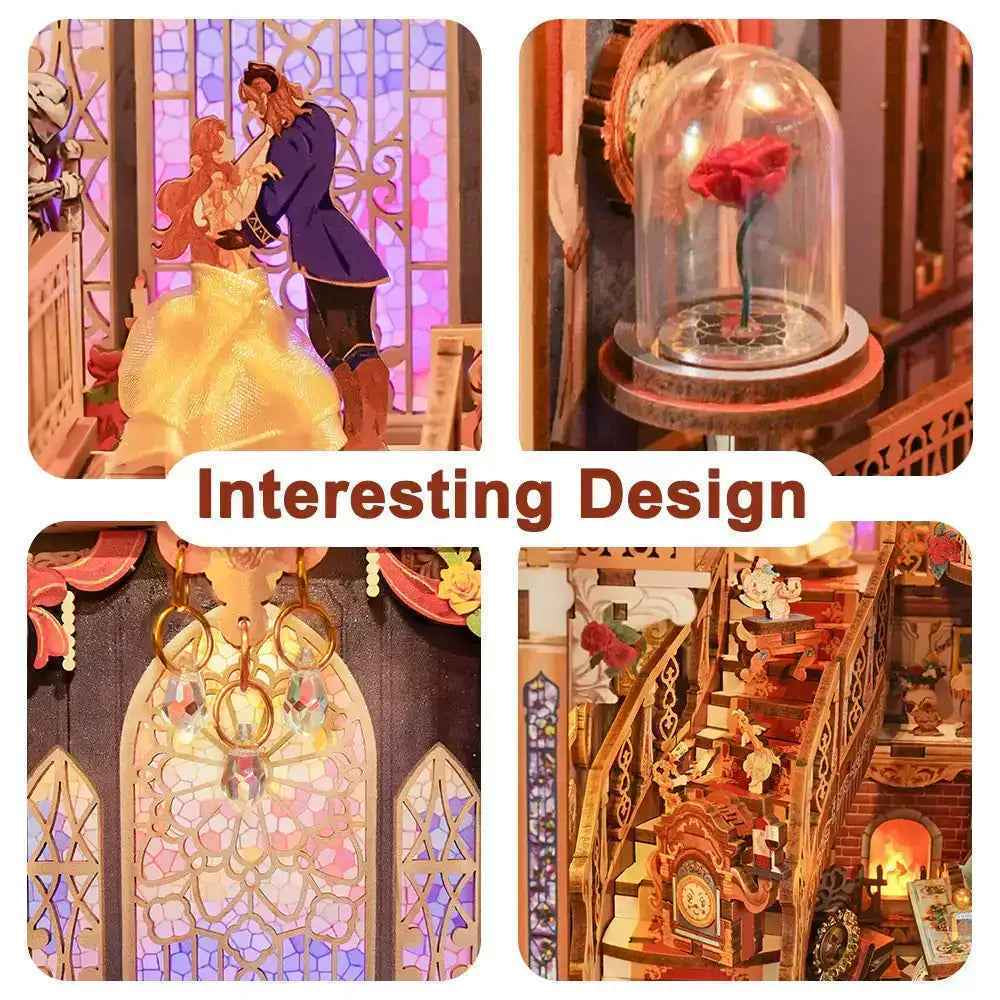 Beauty And Beast DIY Book Nook Kit
