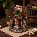 Book Nook DIY Kit – Wisdom Book Repository 3D Miniature