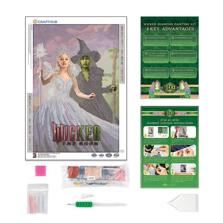 ✨ Wicked “For Good” Diamond Painting Kit ✨