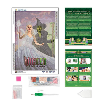 ✨ Wicked “For Good” Diamond Painting Kit ✨
