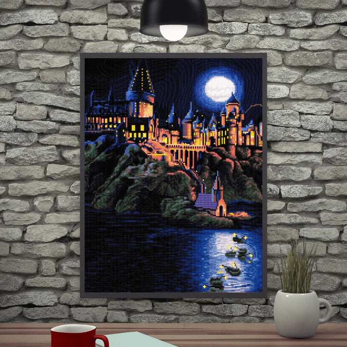 Boats To Hogwarts - Diamond Painting Kit