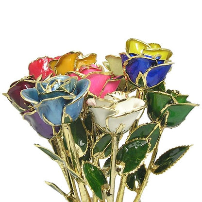 24K Gold Dipped Rose – Forever Love Keepsake