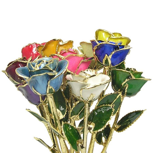 24K Gold Dipped Rose – Forever Love Keepsake