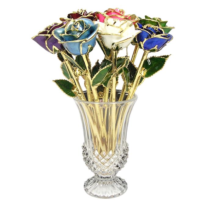 24K Gold Dipped Rose – Forever Love Keepsake