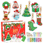 🎅Christmas DIY Diamond Painting Keychain🎁