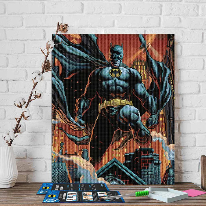🦇 Batman Gotham’s Vigilante - Diamond Painting Kit 🌃