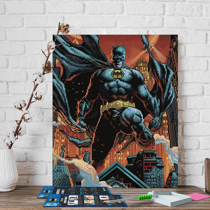🦇 Batman Gotham’s Vigilante - Diamond Painting Kit 🌃