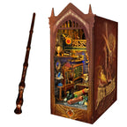 The Hidden Hall Of Magic DIY Book Nook Kit With Remote Wand