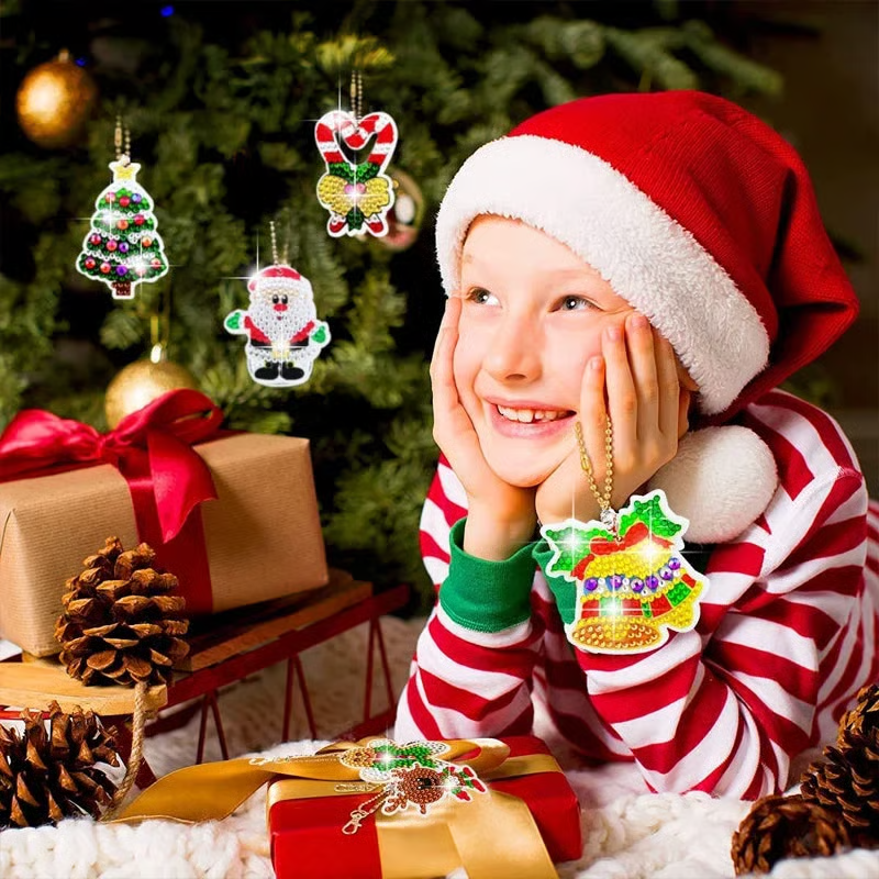 🎅Christmas DIY Diamond Painting Keychain🎁