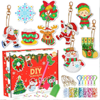 🎅Christmas DIY Diamond Painting Keychain🎁