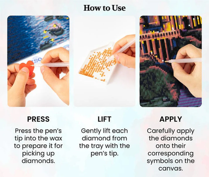 Boats To Hogwarts - Diamond Painting Kit