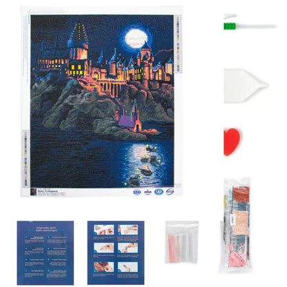 Boats To Hogwarts - Diamond Painting Kit