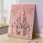 🏰DIY Beaded Art Kit - Castle Pearl Painting