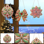 DIY Diamond Painting Christmas Hanging Ornaments
