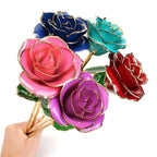 24K Gold Dipped Rose – Forever Love Keepsake