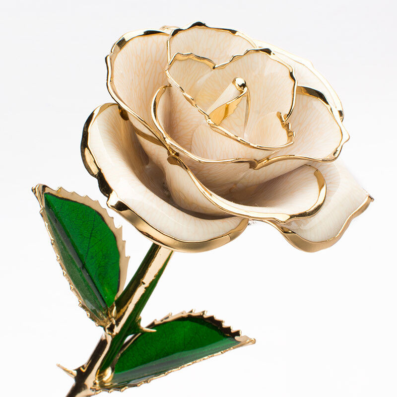 24K Gold Dipped Rose – Forever Love Keepsake