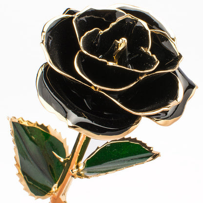 24K Gold Dipped Rose – Forever Love Keepsake