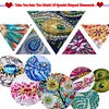 DIY Diamond Painting Christmas Hanging Ornaments（3PCS）