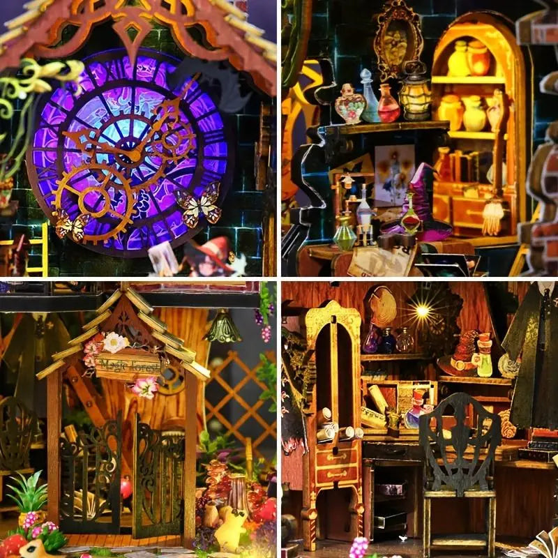 DIY Book Nook Kit – Magic Forest Elf House