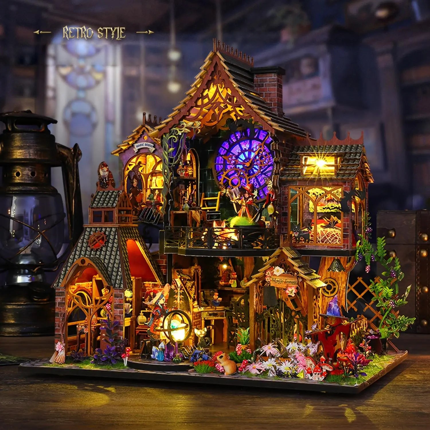 DIY Book Nook Kit – Magic Forest Elf House