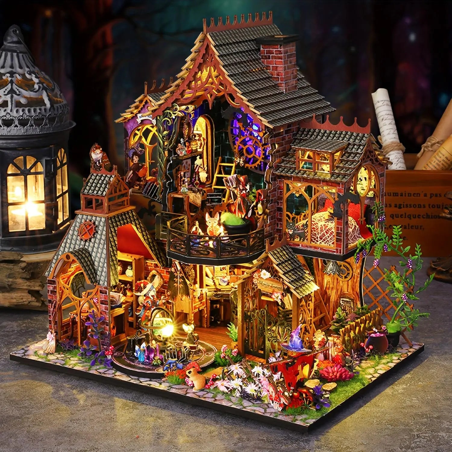 DIY Book Nook Kit – Magic Forest Elf House