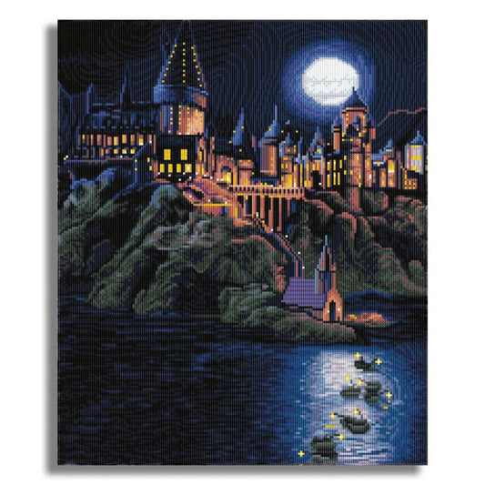 Boats To Hogwarts - Diamond Painting Kit