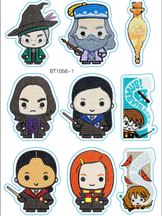 Harry Potter Diamond Sticker Book Refill Stickers