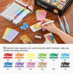 44PCS Magic 3D Foam Texture Painting Kit