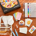 44PCS Magic 3D Foam Texture Painting Kit