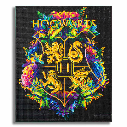 Hogwarts Crest Diamond Painting Kit ✨