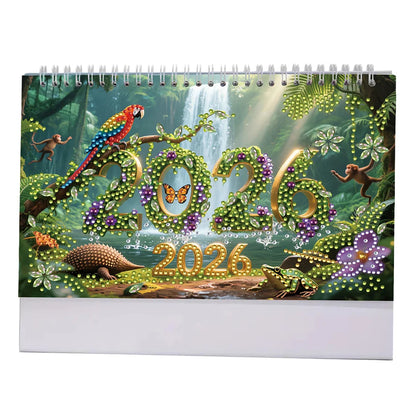 5D/DIY Calendar Crystal Painting Desk Calendars Kit Diamond Painting Calendar