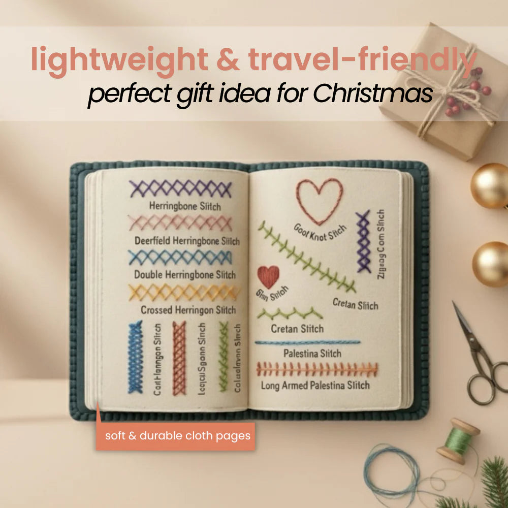 🌹Embroidery Stitching Book✨
