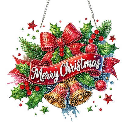 DIY Acrylic Diamond Painting Hanging Christmas Ornament