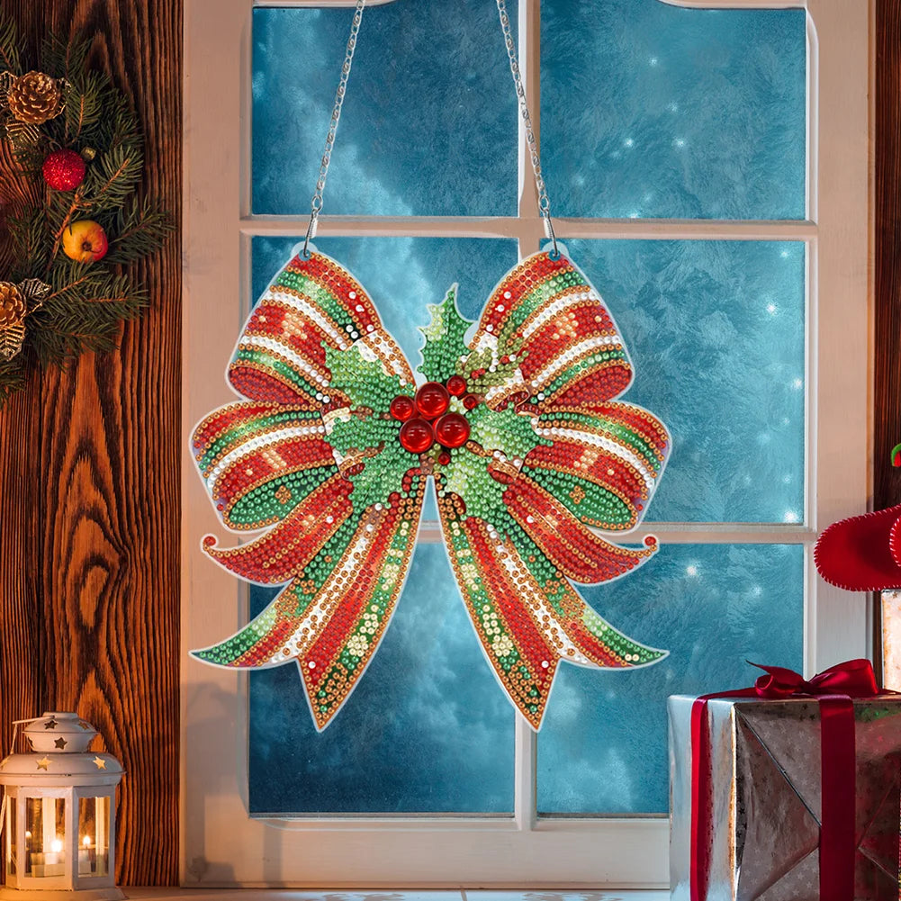DIY Diamond Painting Christmas Hanging Ornaments