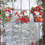 DIY Diamond Painting Christmas Hanging Ornaments（3PCS）