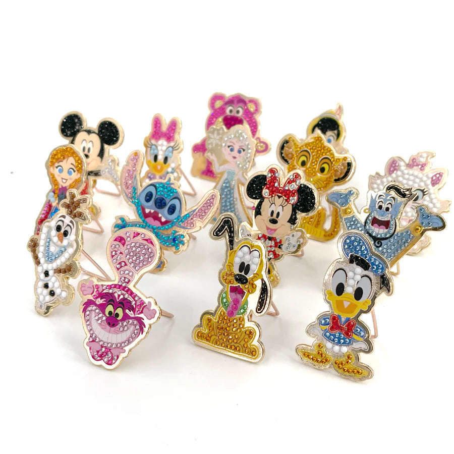 Classic Character Diamond Badges