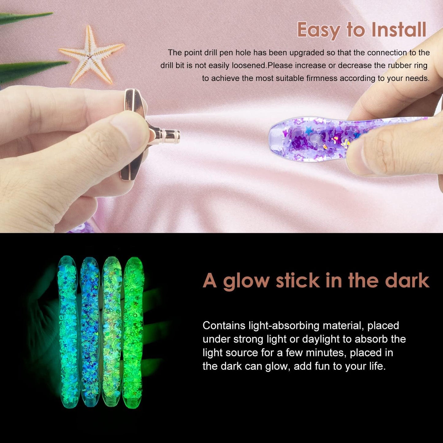 🌌Luminous 5D Diamond Painting Pen
