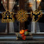 LED Halloween 3D Light-Up Wall Decor – Spooky Indoor Party Decorations