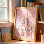🏰DIY Beaded Art Kit - Castle Pearl Painting
