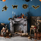 LED Halloween 3D Light-Up Wall Decor – Spooky Indoor Party Decorations